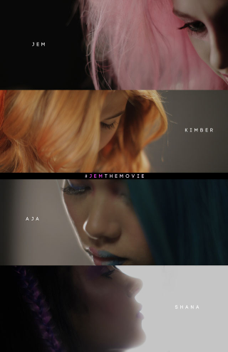 Illustration for article titled Jem movie answers growing backlash by casting female as Jem